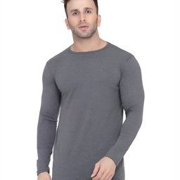 BEYOU FASHION Solid Round Neck Slim Fit T-shirt-image-47