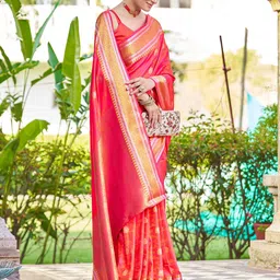 DIVASTRI Woven Design ZariSaree-picture-45