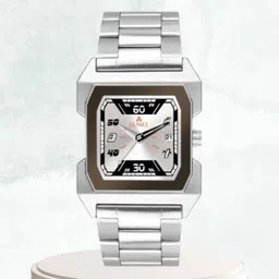 Aglance Unisex Rectangular Alloy Dial Analogue Watch JK_AGNew320_AG1574SM01-picture-48