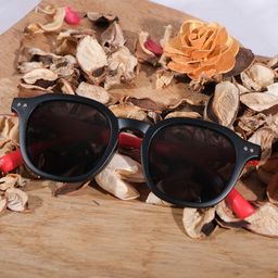 DukieKooky Unisex Kids Wayfarer Sunglasses with Polarised and UV Protected Lens-image-77