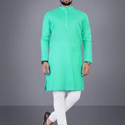 Attigo Men Regular Kurta with Pyjamas-picture-0