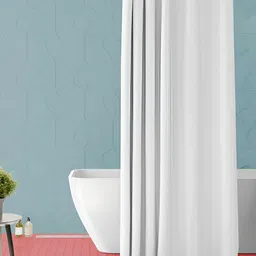 ArtzFolio White Waterproof Shower Curtain-image-40