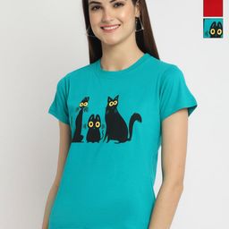 Tromko Women Typography Printed T-shirt-picture-34