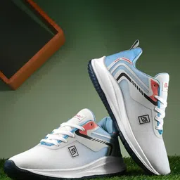 BIRDE Men Colourblocked Lace-Ups Slip-On Sneakers-image-45