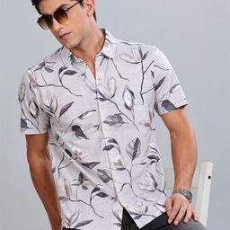 BULLMER Men Standard Opaque Printed Casual Shirt-image-44