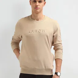 Arrow Sport Men Cotton Printed Pullover Sweatshirt-picture-52