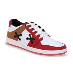 Stylwin Men Colourblocked Round-Toed Sneakers-picture-13
