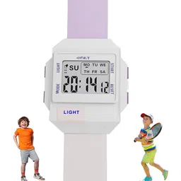 Spiky Unisex Kids Dial & Straps Digital Multi Function Automatic Watch SPKEVA34_C2_PUR-11