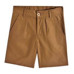Cherry Crumble Boys Regular Fit Mid-Rise Cotton Shorts-image-65