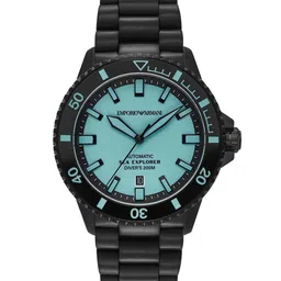 Emporio Armani Men Embellished Dial & Stainless Steel Straps Analogue Watch AR60084-image-16