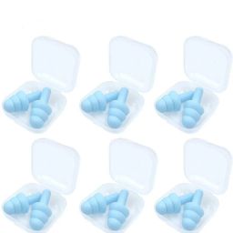 6pack, Sleep Earplugs, Waterproof, Hypoallergenic-Swim, Concert Ear Plug-image-17