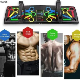 fulkiza "15-in-1 Push Up Board System: Complete Body Building Exercise Tools Push-up Bar image 4