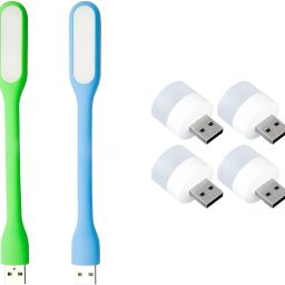 LittlePaws USB Light LED Bulb | B22 Bulb | 1W | 100 Luminous | USB Mini Light | Ideal for Bedroom Bathroom & Kitchen Indoor and Outdoor Led Light, USB Hub-image-3