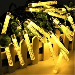 home delight 14 LEDs 4 m Yellow Steady String Rice Lights-picture-4