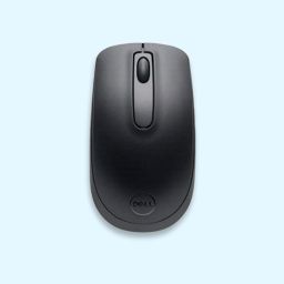 DELL WM118 Wireless Right Handed Optical Mouse 1000DPI, with USB Nano Receiver, Optical Tracking, Plug and Play, Ambidextrouswith Bluetooth image 4
