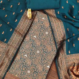 MANVAA Embellished Unstitched Dress Material-picture-44