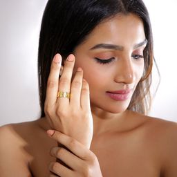 Niska Gold-Plated Finger Ring-image-50