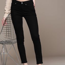 MANGO Women Skinny Fit Low-Rise Stretchable Jeans-picture-16