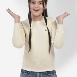 Crimsoune Club Girls Cotton Pullover-image-91