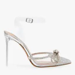 Valance Embellished Pumps with Ankle-Strap-78