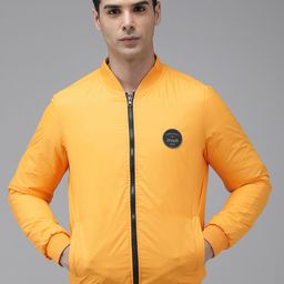 SPYKAR Men Solid Reversible Bomber Jacket-picture-16