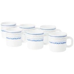 Larah by Borosil Multicolor Ceramic Tea & Coffee Mug - Set fo 6 180ml-image-79