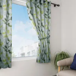 Swayam Sigma Eyelet Window Curtain - Single Piece (5 Ft)-33
