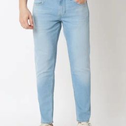 Spykar Blue Cotton Slim Fit Jeans-picture-24