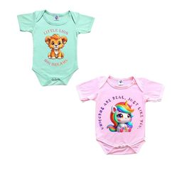 Cute Pals Kids-Unisex Multicoloured Cotton Rompers-image-92