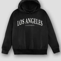 Nap Chief Unisex Black Polyester Embroidery Hoodie-image-10