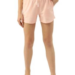 Enamor Pink Pearl Cotton Shorts-image-8