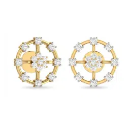 PC Jeweller Anntoin 18k Gold Earrings for Women-image-30