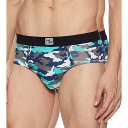 UnderJeans by Spykar Multicolor Printed Briefs - Pack of 2-picture-29