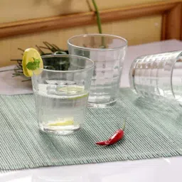 Duralex 'Prisme' Transparent Glass 20.5 cm Tumbler (0.17 L) - Set of 6-11