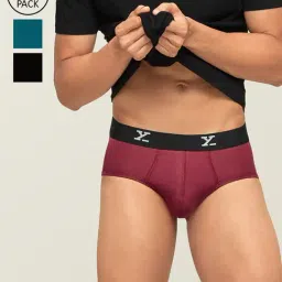 XYXX Assorted Briefs - Pack of 3-image-39