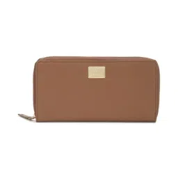 Van Heusen Brown Zip Around Wallet for Women-26