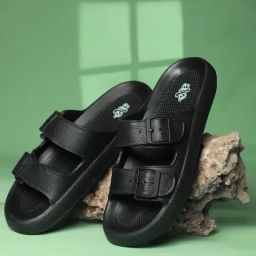 Liberty Men's Black Casual Sandals-image-65