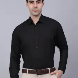 Jainish Black Regular Fit Shirt-image-23