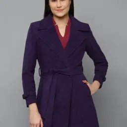 Allen Solly Purple Coat-21