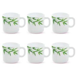 Larah by Borosil Multicolor Ceramic Tea & Coffee Mug - Set fo 6 180ml-image-81