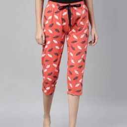 Kryptic Navy Cotton Regular Fit Printed Capri-picture-23