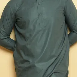 Baraqah Men Regular Kurta with Trousers image 2