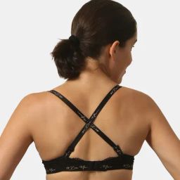 Soie Green Medium Coverage Under-Wired Half Coverage Bra image 2