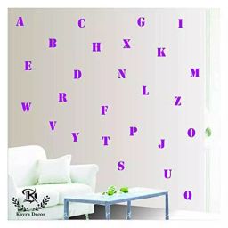Kayra Decor Alphabet 16x24 Inch Wall Design Stencil Painting KHSNT068-image-8