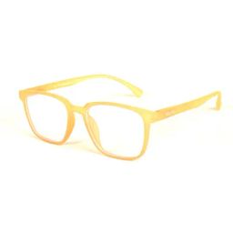 Voyage Orange Square Unisex Sunglasses-image-85