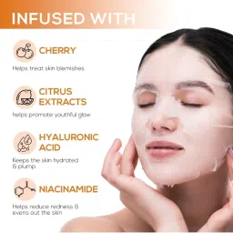 RENEE Vitamin C 0.5% Sheet Mask - Pack of 2 image 4