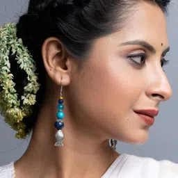 Look and Adorn Contemporary Drop Earrings-image-66