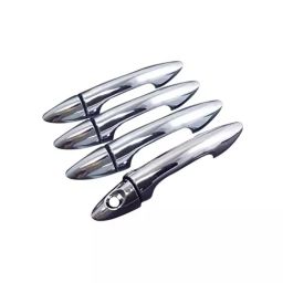 Auto Pearl Chrome Door Handle Cover Compatible For Hyundai I20 Elite (Set of 4)-image-8