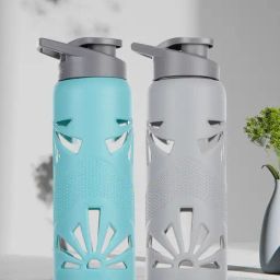 Glasafe Multicolor Borosilicate Bottles - Set of 2 (750ml)-30