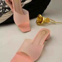 Shoetopia Kids Peach Casual Slides-image-28